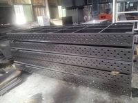 Nouvel accessoire de soudage en acier YAHANDA Q355B personnalisé avec des pinces rotatives réutilisables pour les pièces de structures lourdes