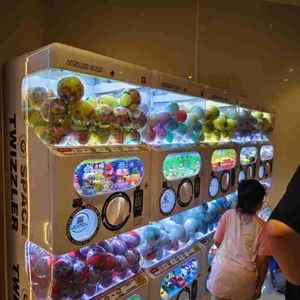 बच्चों के वाणिज्यिक तीन-परत अंडे ट्विस्टिंग सिक्का पुशर गुड़िया वेंडिंग मशीन कोड स्कैनिंग धातु + प्लास्टिक मॉडल NDJ-003 - Product Image 4