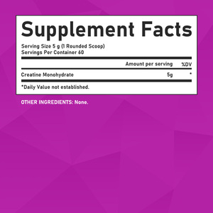 ODM OEM Creatine Powder Supports Performance Builds Lean Muscle Mass And Aids In Recovery Creatine Monohydrate Creatine Powder - Product Image 6