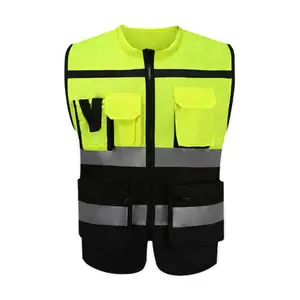 Construction Uniform Work Reflective Clothing High Visibility Reflective Safety Vest