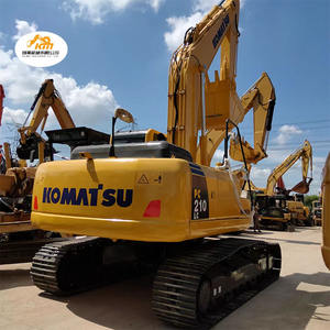 Excelente estado Usado Komatsu PC210LC Excavadora Modelo japonés Diseño original Buen Estado para la venta PC110 PC220 PC350 - Product Image 1