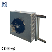 Condenseur à air refroidi HANXIN avec tubes en cuivre et ailettes en aluminium, échangeur de chaleur pour unité de réfrigération et climatisation suspendue