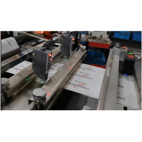 Machine de découpe d'étiquettes à plat HENGHAO, haute productivité, informatisée, moteur 3,0 kW 380 V, zone de découpe 340x340 mm, 350 mm