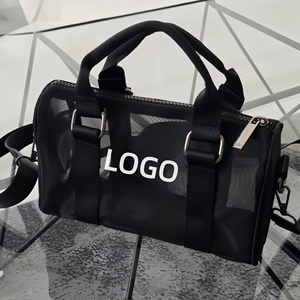 Borsa Trasparente in Rete con Logo <span class=keywords><strong>AIL</strong></span> Personalizzato, Borsa per Yoga e Fitness, Borsa <span class=keywords><strong>a</strong></span> Tracolla da Donna per Attività all'Aperto, Borsa da Viaggio di Grande Capacità - Product Image 5