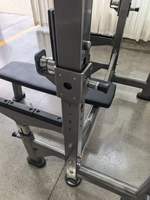 Banc de musculation multifonction à charge libre pour presse et banc incliné