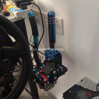 Manette de vitesse séquentielle de simulateur de course OEM Manette de vitesse Langle résistante à l'usure et durable pour 40120 Sim Racing Cockpit Rig
