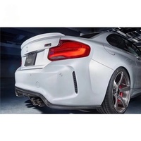Kit carrosserie carbone style 3D haute qualité, spoiler avant, jupes latérales, diffuseur arrière pour BMW F87 M2 M2C Competition 2017-2020