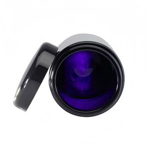 Barattolo in Vetro Nero UV da 3oz con Coperchio Certificato CR a Prova di Bambino |   Vendita all'Ingrosso - Product Image 2