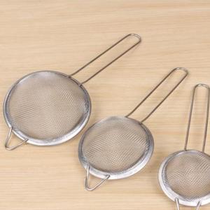 Bộ 3 thép không gỉ lưới tốt màn hình rò rỉ-bằng chứng đồ dùng nhà bếp colanders & lọc bao gồm nồi và bộ lọc - Product Image 6