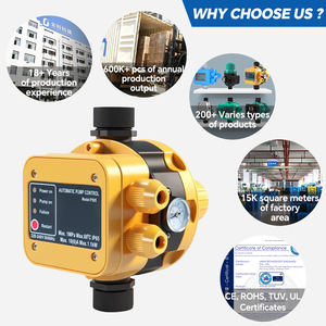 Soyue PS-05 Intelligent Électronique Automatique Pompe À Eau Contrôleur De Pression Commutateur IP65 0.05%-0.2% Précision 110-240V 10 Pression - Product Image 2