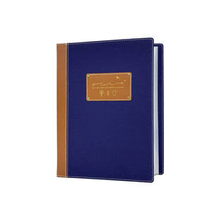 Cubierta de Menú de Lino Personalizada de Alta Calidad, Estilo Libro, para Restaurantes y Bares - Product Image 3