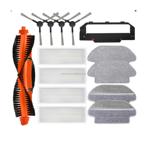 Ajuste para <span class=keywords><strong>Xiaomi</strong></span> Robot <span class=keywords><strong>Vacuum</strong></span>-<span class=keywords><strong>Mop</strong></span> <span class=keywords><strong>2S</strong></span>/Viomi V2/V2 Pro/V3/SE/Proscenic M6 Pro/XM200065 Roller Edge Brush Cover Hepa Filter <span class=keywords><strong>Mop</strong></span> Wheel - Product Image 1