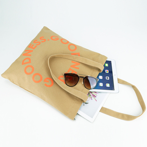 Customized Eco-Friendly Canvas Shopping Tote <b>Bag</b> with Custom Logo Outdoor Fashion Design <b>Medium</b> <b>Size</b> Handled - Product Image 2