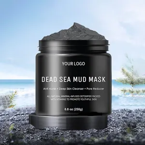 OEM ODM masque d'argile de nettoyage en profondeur produits de soins de la peau masque de boue de mer morte pour masque d'argile faciale marque privée