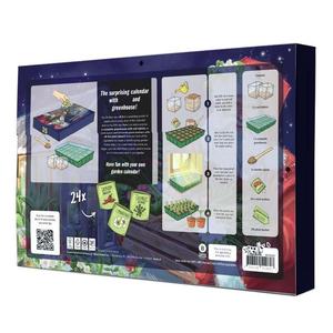 Calendrier de l'<span class=keywords><strong>Avent</strong></span> Thème Père Noël Compte à Rebours de Noël Cadeau de Jardinage Vente en Gros OEM Accepté - Product Image 4