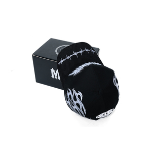 Cappellino da Baseball Unisex per Adulti Mara Three Rico di Alta Qualità in Oxford/Velluto con Logo Ricamato 3D, Visiera Curva Effetto Invecchiato, 5 Pannelli - Product Image 3