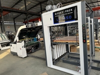 CZXY Boîte en carton faisant 3 couches Flûte Machine à plastifier entièrement automatique Machine à plastifier faisant des feuilles de carton