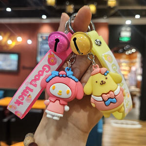 Produttore all'ingrosso <span class=keywords><strong>HelloKitty</strong></span> portachiavi bambola bambola cartone animato bambola piccolo regalo portachiavi - Product Image 4