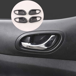 For Navara NP300 2015-2020 Carbon Fiber Color Full <b>Interior</b> <b>Accessories</b> Dash Trim Kit Cover - Product Image 5
