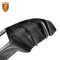 Pour 2014-2018 modèle Chevrolet Corvette C7 lèvre de diffuseur arrière en Fiber de carbone