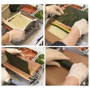 Coreano tecnología sushi máquina de rollo de sushi fabricante de la máquina