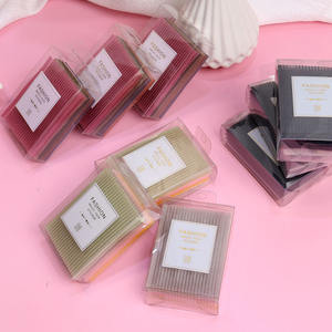 女の子のためのヘアスタイリングアクセサリー,10ピース/箱長方形の形のヘアステッカー前髪マジックペーストポストテープ - Product Image 2