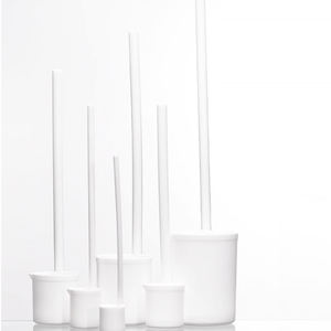 रसायन के लिए लंबे हैंडल प्लास्टिक सॉल्वेंट नमूना चम्मच के साथ एसिड और अलकाली प्रतिरोधी पिटफ बीकर - Product Image 2