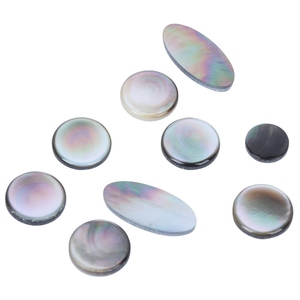 Ensemble <span class=keywords><strong>de</strong></span> 9 boutons <span class=keywords><strong>de</strong></span> saxophone noir et blanc, accessoires pour instruments <span class=keywords><strong>de</strong></span> musique - Product Image 1