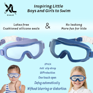 कस्टम लोगो मजेदार रंगीन बच्चों को तैरते हुए गोगल पर्यावरण के अनुकूल सिलिकॉन वाटरप्रूफ एंटी-फॉग - Product Image 6