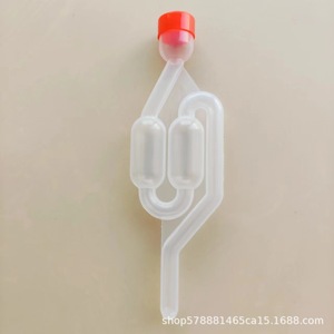 One-way valve with <b>cover</b>, exhaust valve, check valve, PP water seal plastic fermentation valve, decanting valve, factory direct - Product Image 3