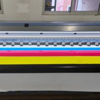 Bannière en PVC Flex imprimée frontale, résistante aux UV, finition mate/brillante, haute résistance, laminée à chaud, pour publicité extérieure