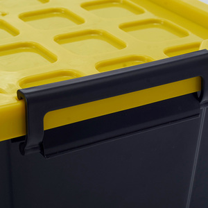 Trung Quốc 25L Đầy Màu Sắc Nắp Nhiệm Vụ Nặng Nề Nhựa Lưu Trữ Hộp Công Cụ Trên Bán Nhiệm Vụ Nặng Nề Container Lớn Nhựa Lưu Trữ <span class=keywords><strong>Box</strong></span> Với Nắp - Product Image 4