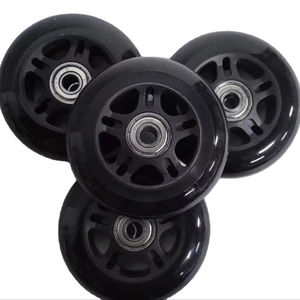 Ruote YSMLE di Alta Qualità Trasparenti Nere Grigie Arancioni Rosse in PU 80*24mm per <span class=keywords><strong>Pattini</strong></span> in Linea - Product Image 3