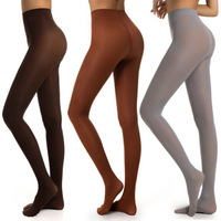 Collants brillants 70D pour femmes, collants de danse en nylon ultra brillants et opaques, motif uni, tricotés, à compression pour la saison de printemps
