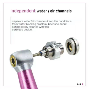 Manipolo dentale ad alta velocità con turbina ad aria ad alta velocità E-generatore - Product Image 5