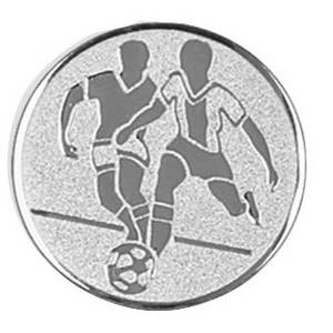Pendentif et breloque en forme de plaque de football D=25mm - Product Image 1