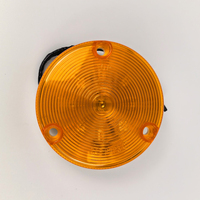 Lampe de camion ronde étanche de 3 pouces, 9 LED, feux de position latéraux et feux de gabarit, rouge, ambre, blanc, conforme à la norme SAE, lampes pour véhicules