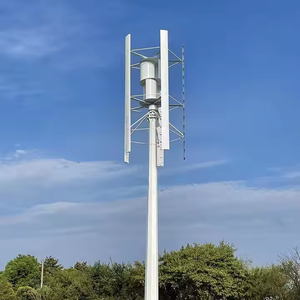 เครื่องกำเนิดไฟฟ้าพลังงานลมแบบแกนตั้ง 10kw 15KW 12KW สำหรับใช้ในบ้าน ใช้แม่เหล็กไฟฟ้ากระแสสลับ - Product Image 3