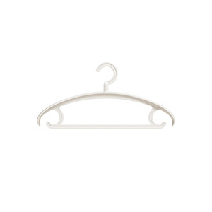 Anti Slip Thickened Plastic Coat Hanger With 11 Grooves For Clothes And Pants Storage - Product Image 2
