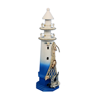 Benutzer definierte mediterrane Art Wachturm Veranda Schindel Home Decoration Leuchtturm