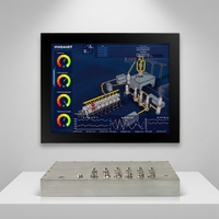 PC Panel Industri Tahan Air 15" OEM/ODM IP69K |   Komputer Sentuh Tanpa Kipas Intel Core I5-1235U Generasi ke-12