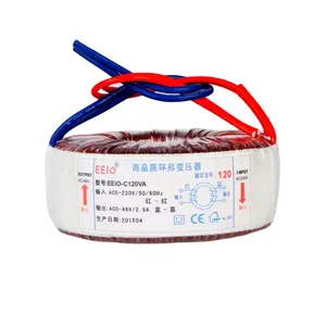 Manufacturers Supply Single-Phase Isolation Transformer 200 watt,110V to 220 V low-Frequency Ring Transformer