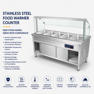 Vitrine isotherme commerciale grande capacité en verre transparent, vitrine isotherme pour boulangerie, <span class=keywords><strong>pain</strong></span> et pâtisserie - Product Image 1