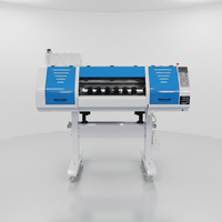 Nouvelle imprimante DTF 60 cm avec tête Xp600, imprimante 13 pouces avec agitateur de poudre, machine d'impression compatible OEM et ODM pour l'impression textile
