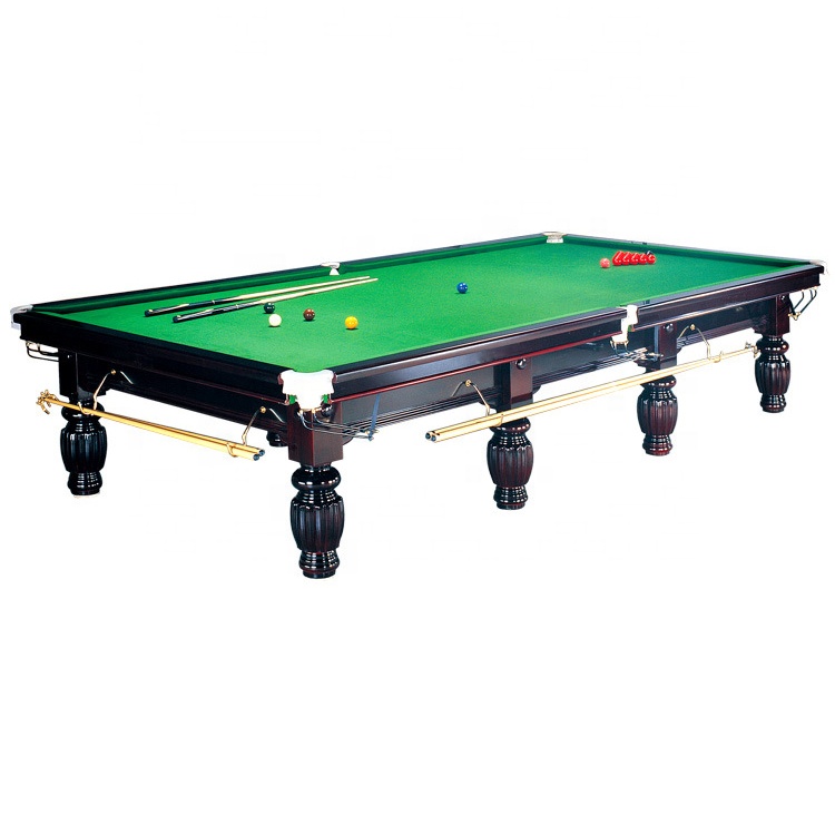 Top Kwaliteit Custom 12ft Snookertafel Internationale Standaard Lederen Kussen 9ft/10ft/8ft Pooltafel Met Biljart Accessoires