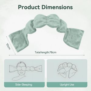 <span class=keywords><strong>Masque</strong></span> <span class=keywords><strong>de</strong></span> sommeil lesté OEM/ODM <span class=keywords><strong>pour</strong></span> un sommeil profond, en tissu doux avec sangle réglable, <span class=keywords><strong>masque</strong></span> oculaire à gravité <span class=keywords><strong>pour</strong></span> hommes et femmes - Product Image 6