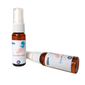 Spray de pansement liquide imperméable 18ml Bandage liquide de formation de <span class=keywords><strong>film</strong></span> rapide de premiers soins Fourniture en usine Support d'échantillon de cicatrisation des plaies - Product Image 3