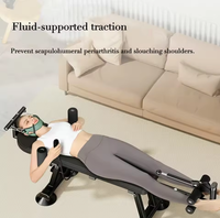 Lit de traction électrique professionnel portable pour la décompression cervicale et lombaire, appareil de thérapie à domicile pour les jambes