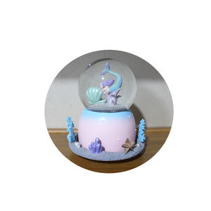 Globe de neige marin de sirène de Style <span class=keywords><strong>nordique</strong></span>, nouvel élément d'océan, cadeaux pour filles et enfants - Product Image 4