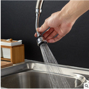 Universal Kitchen Faucet Aerator Extended Filter Splash Proof Nozzle Multi Functional <b>Shower</b> Head Stainless Steel - Product Image 5